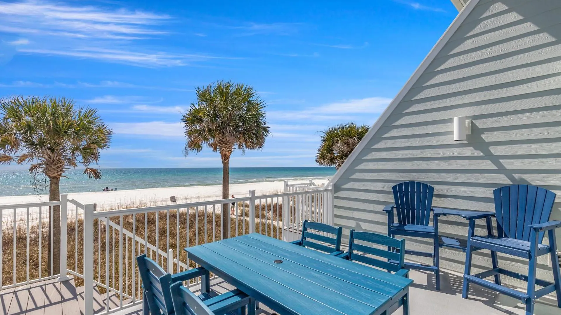 3Br, 3Ba Beachfront Townhome! Sleeps 11! Ocean View! Steps To The Beach! Panama City Beach