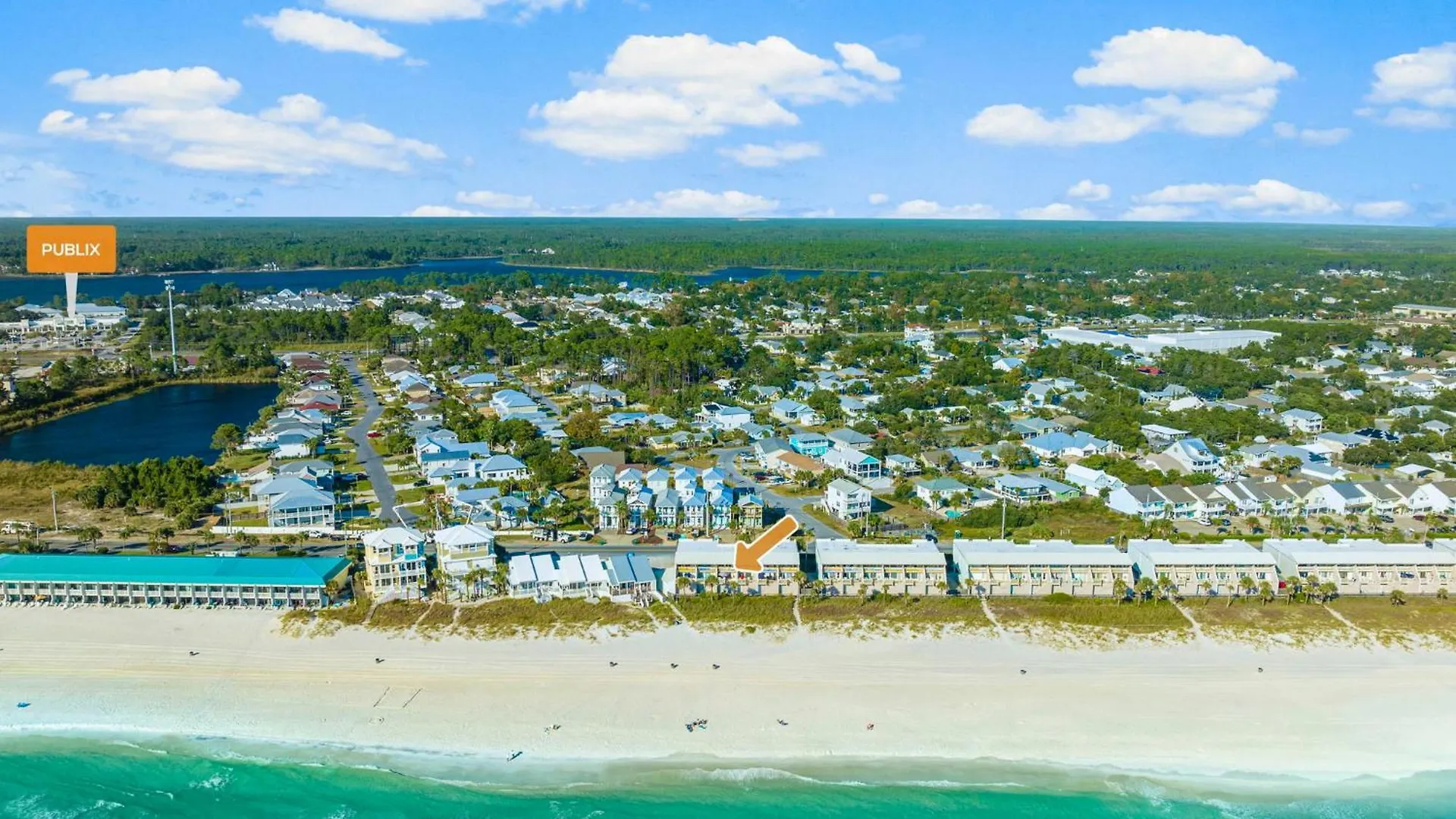 3Br, 3Ba Beachfront Townhome! Sleeps 11! Ocean View! Steps To The Beach! Panama City Beach Σπίτι διακοπών