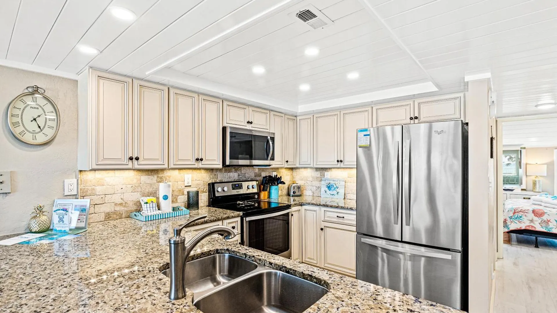 3Br, 3Ba Beachfront Townhome! Sleeps 11! Ocean View! Steps To The Beach! Panama City Beach 0*,  Ηνωμένες Πολιτείες της Αμερικής