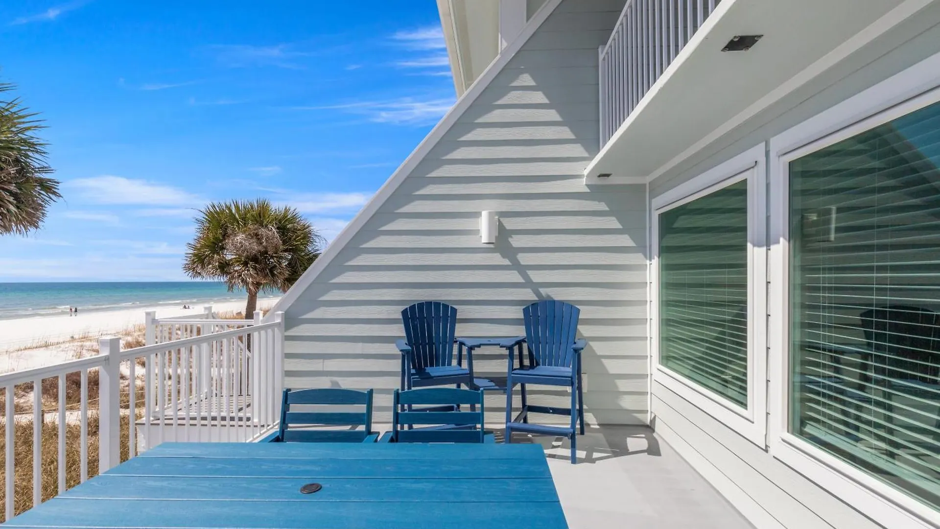 Σπίτι διακοπών 3Br, 3Ba Beachfront Townhome! Sleeps 11! Ocean View! Steps To The Beach! Panama City Beach
