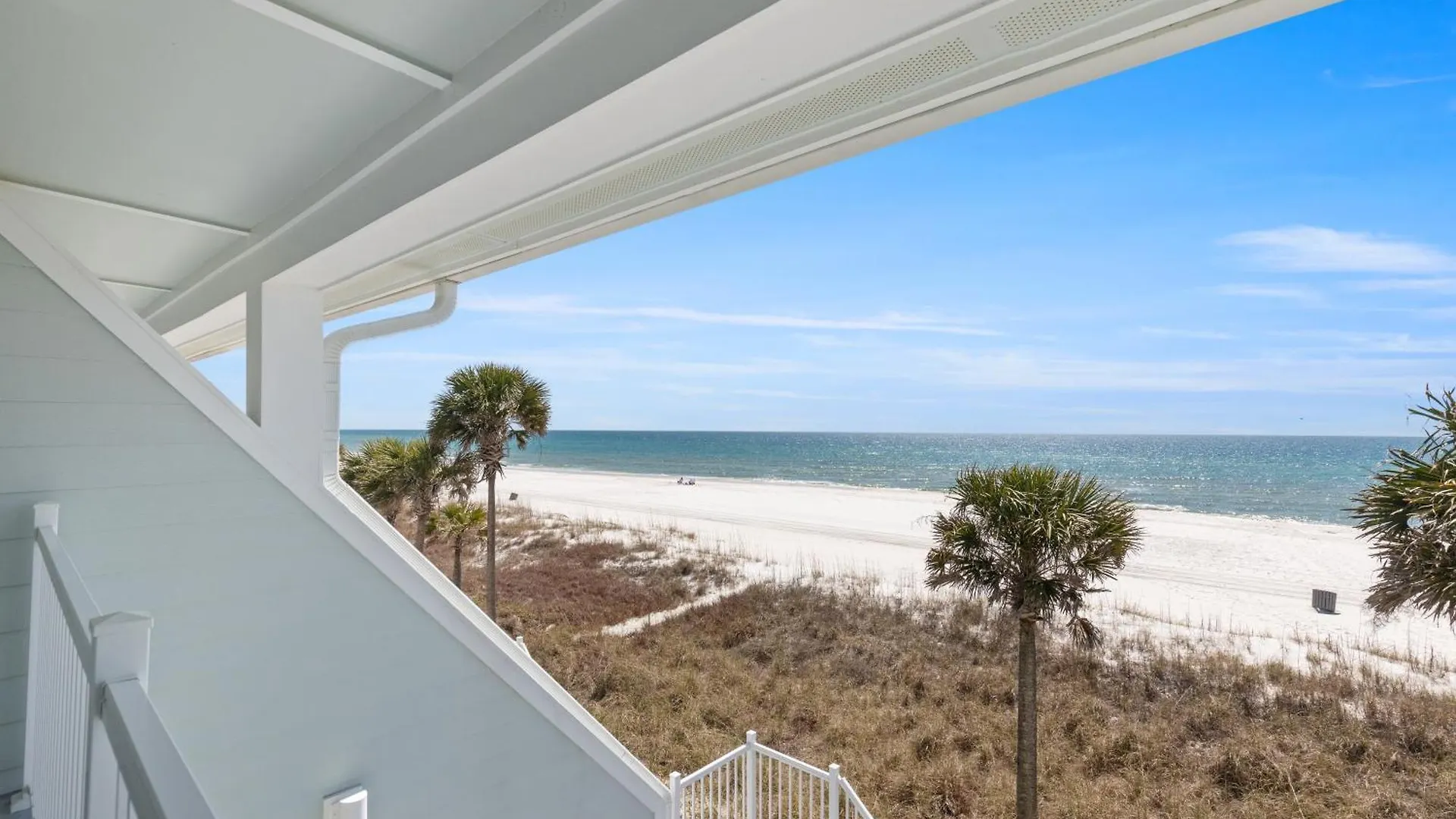3Br, 3Ba Beachfront Townhome! Sleeps 11! Ocean View! Steps To The Beach! Panama City Beach